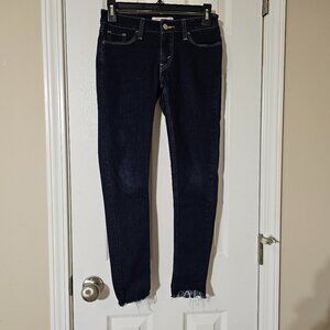 Levis 535 Super‎ Skinny Jeans Cropped- 26x30